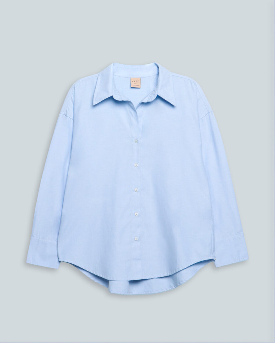 COTTON BLEND OXFORD SHIRT - Image 6
