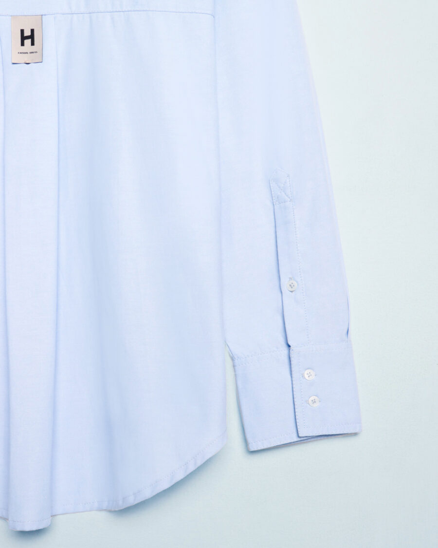 COTTON BLEND OXFORD SHIRT - Image 7