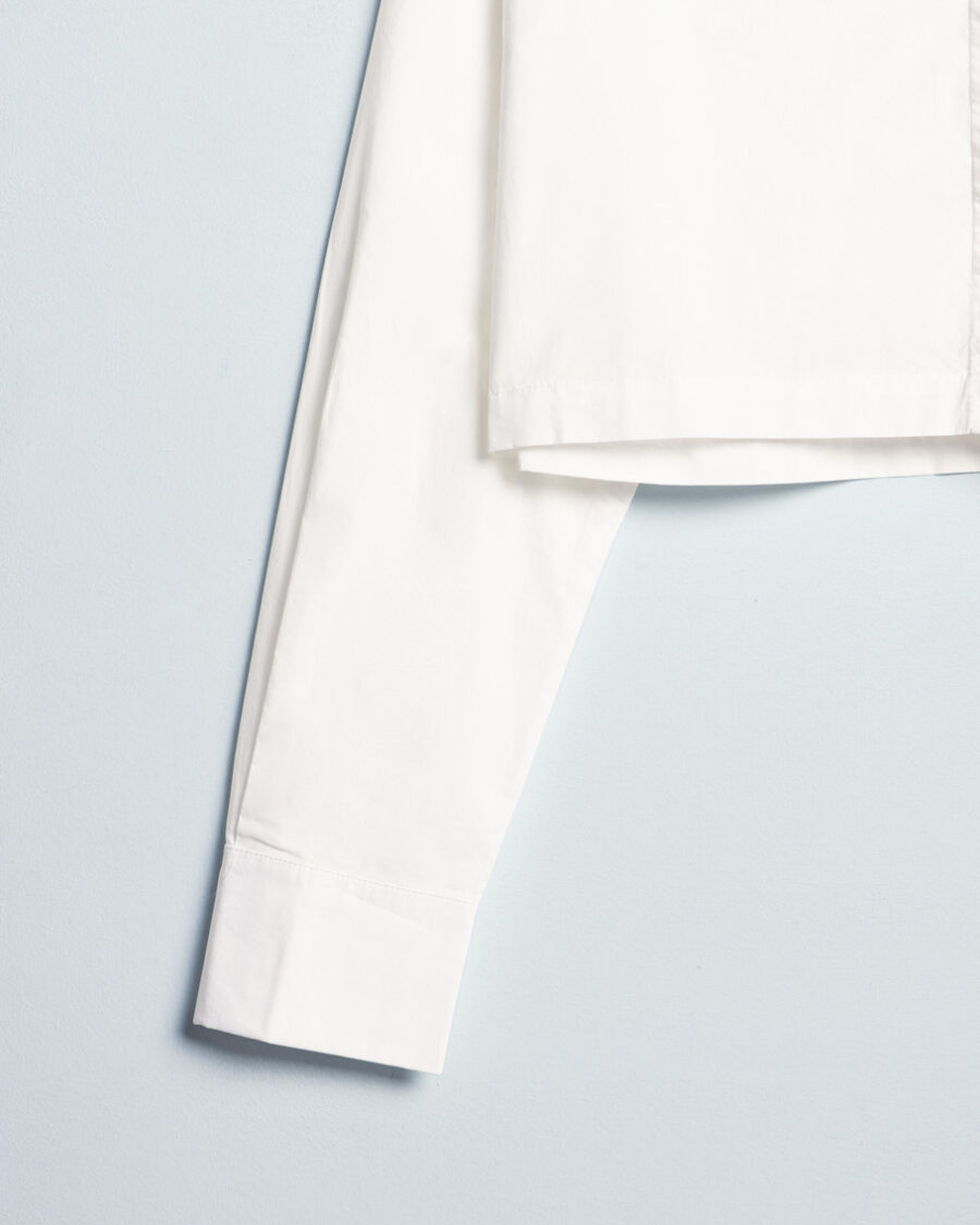 COTTON CROPPED SHIRT - Image 7