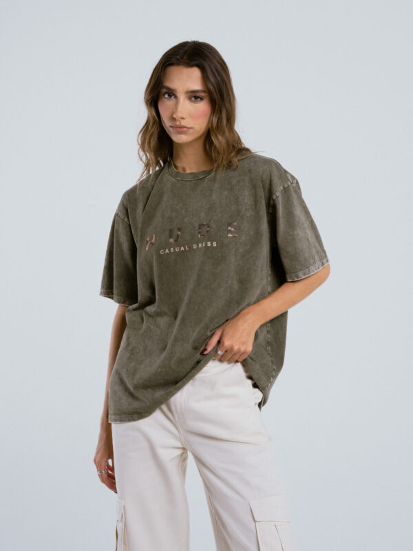 OVERDYE PRINTED T-SHIRT