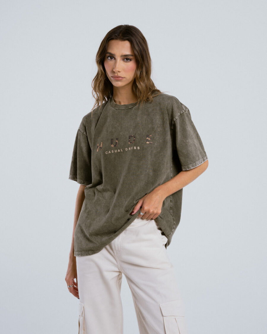 OVERDYE PRINTED T-SHIRT