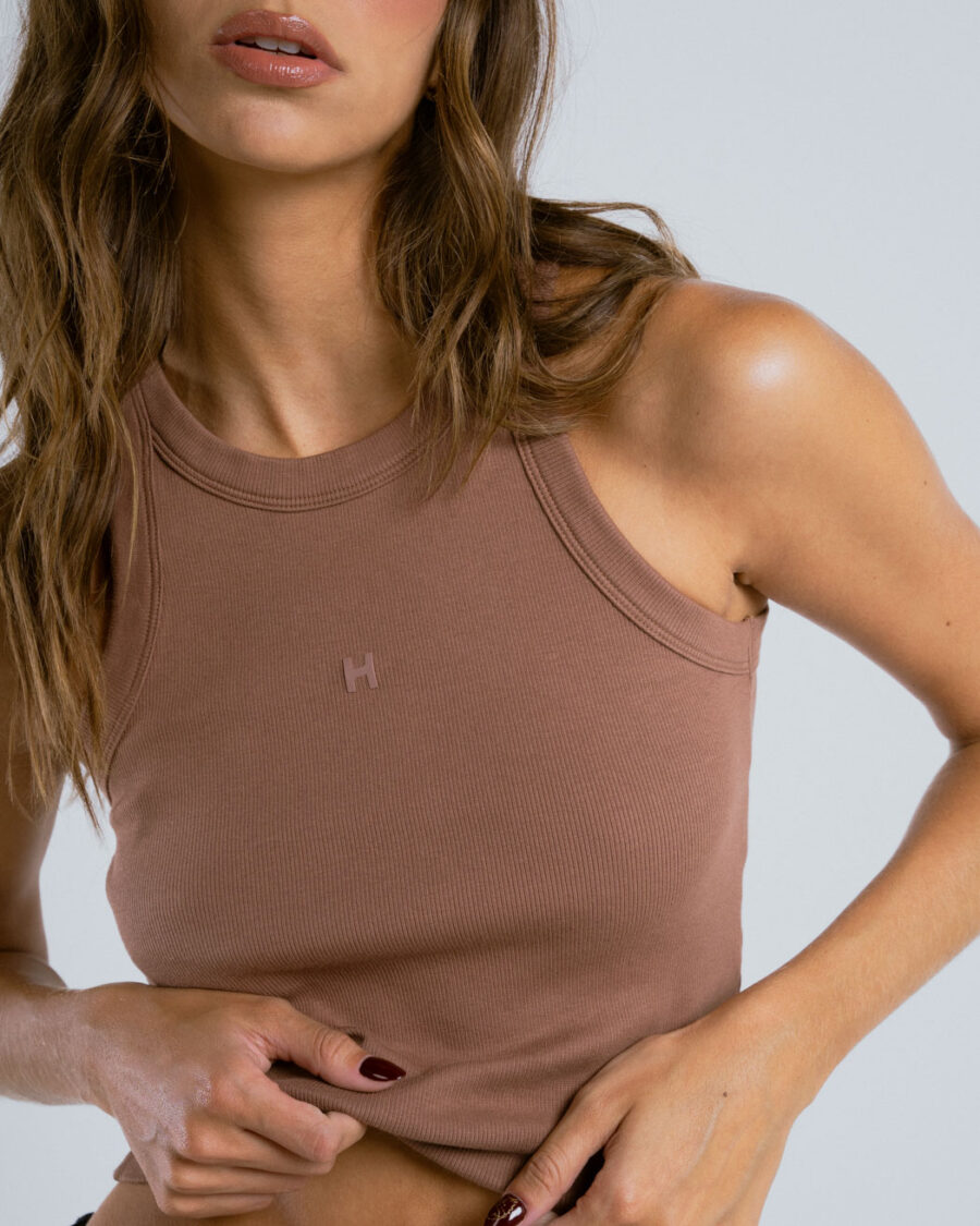 SLEEVELESS RIBBED TOP - Image 2