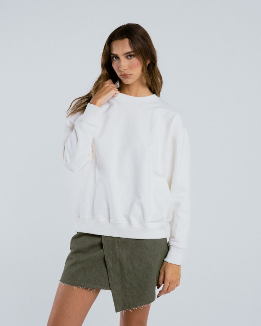 PRINTED OVERSIZED SWEATSHIRT - Image 2