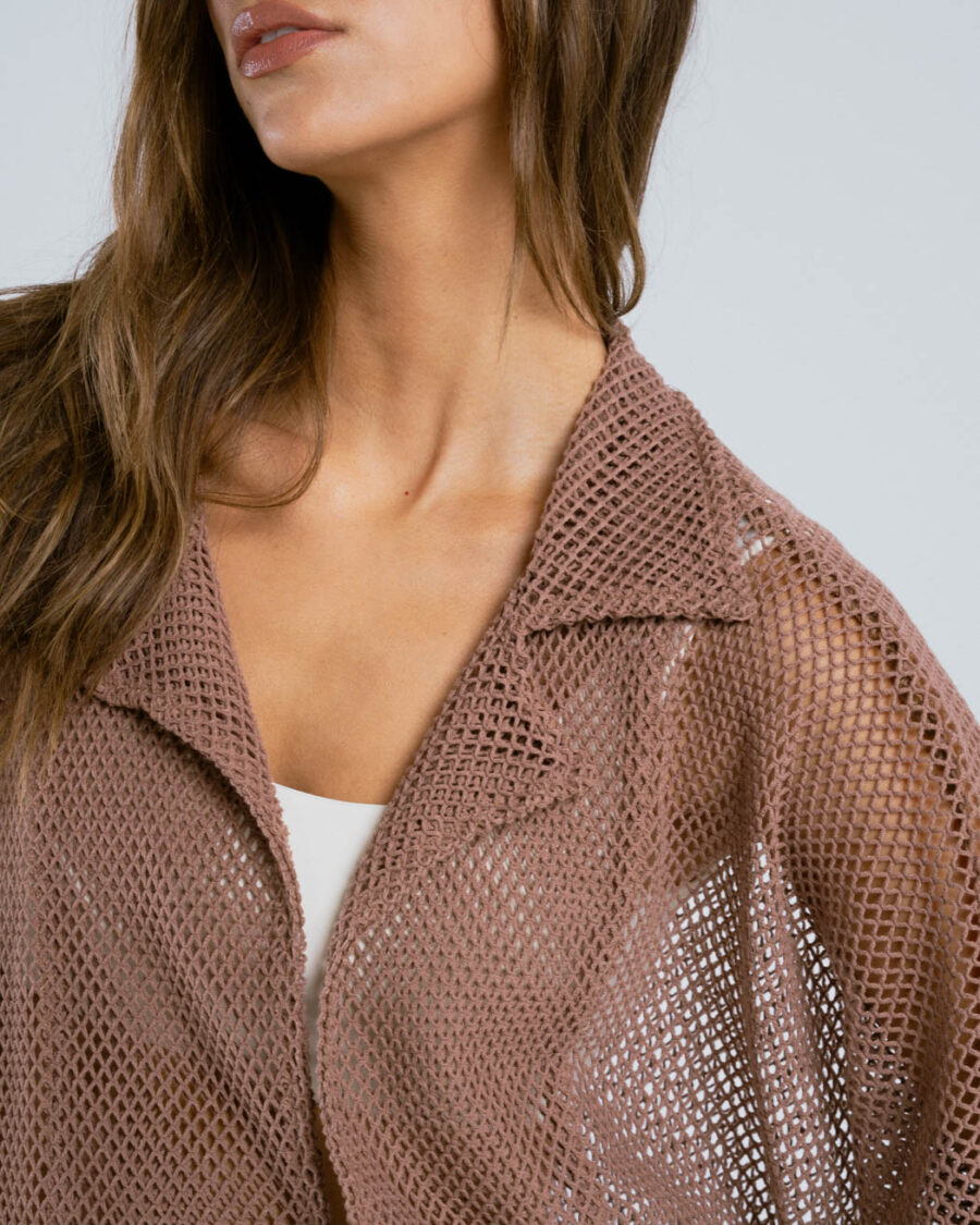 OVERSIZE KNIT CARDIGAN - Image 2
