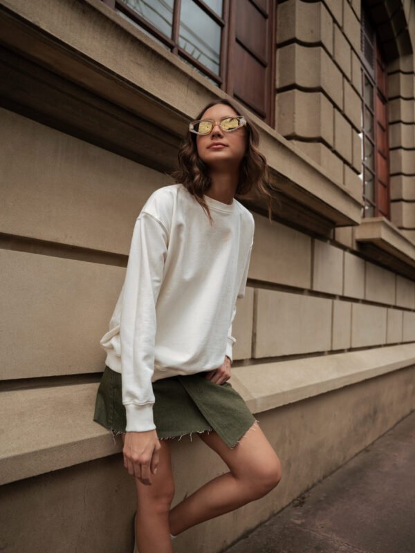 PRINTED OVERSIZED SWEATSHIRT