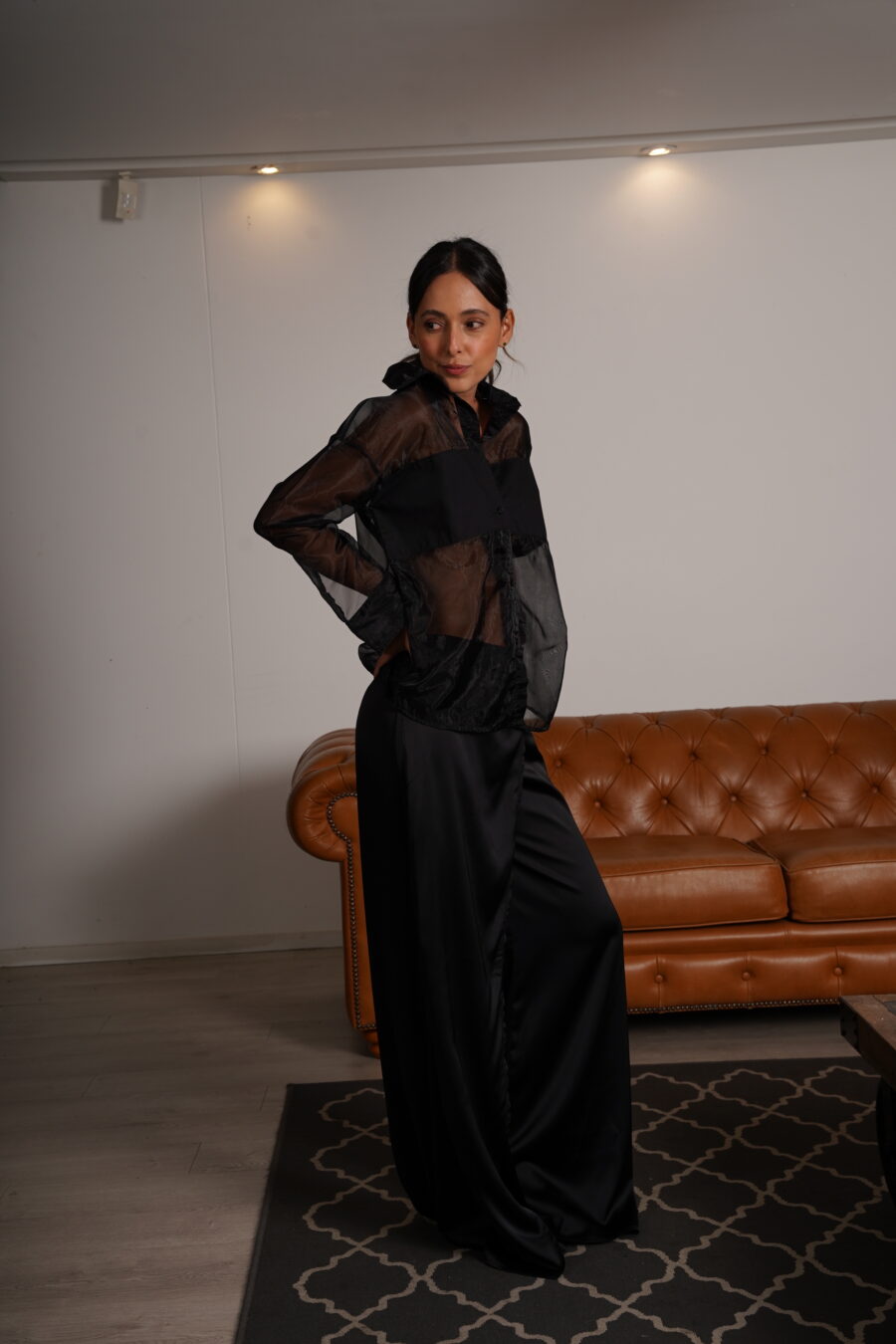FLOWING WRAP TROUSERS - Image 3