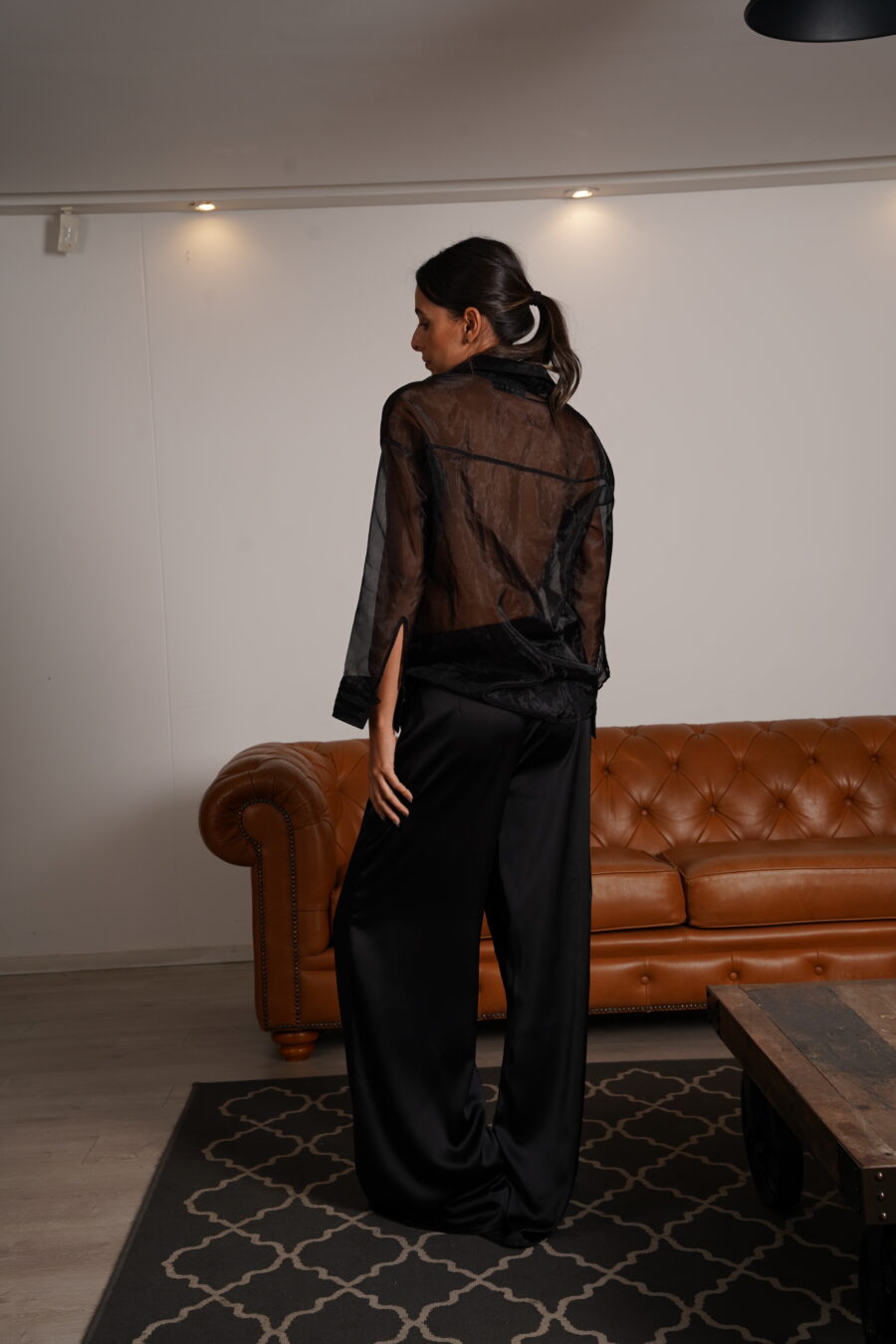 FLOWING WRAP TROUSERS - Image 2