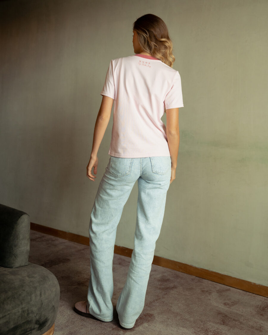 CONTRAST NECK TEE - Image 3